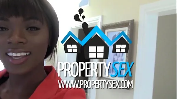 Fresh PropertySex - Beautiful black real estate agent interracial sex with buyer fresh Movies