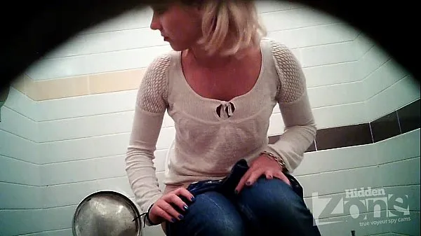 Fresh Successful voyeur video of the toilet. View from the two cameras fresh Movies