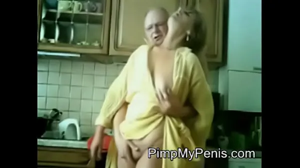 Fresh old couple having fun in cithen fresh Movies