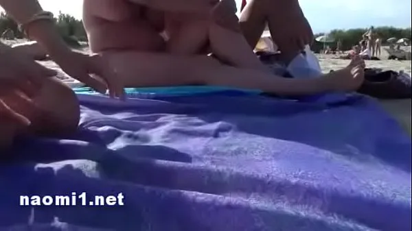 Ferske public beach cap agde by naomi slut ferske filmer
