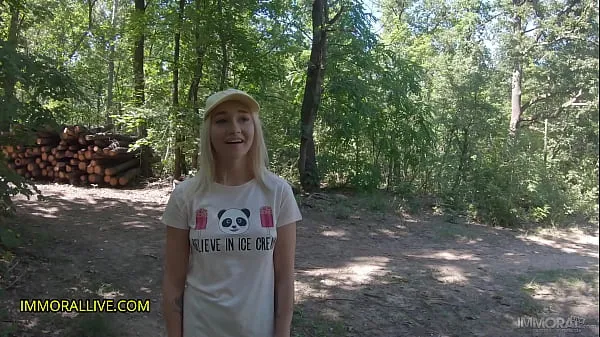 Nové His Boy Tag Team Girl Lost in Woods! – Marilyn Sugar – Crazy Squirting, Rimming, Two Creampies - Part 1 of 2 nové filmy