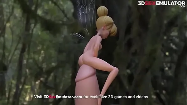 Nouveaux Tinker Bell avec un monstre Dick | Animation hentai 3D nouveaux films