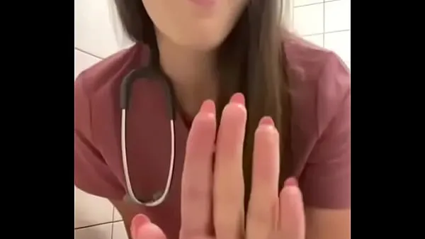 Fresh nurse masturbates in hospital bathroom fresh Movies
