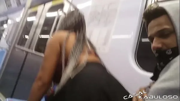 Friss Taking a quickie inside the subway - Caah Kabulosa - Vinny Kabuloso friss filmek