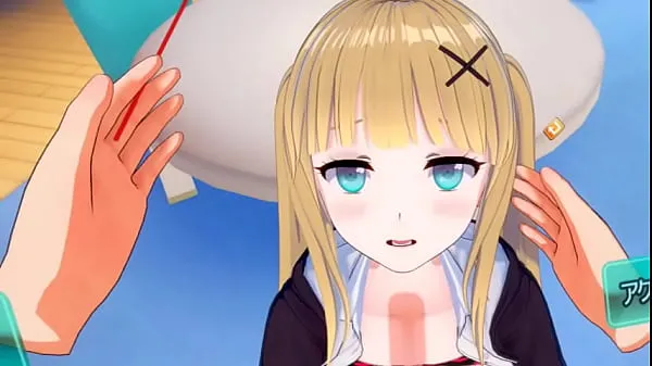Fresh Eroge Koikatsu! VR version] Cute and gentle blonde big breasts gal JK Eleanor (Orichara) is rubbed with her boobs 3DCG anime video fresh Movies
