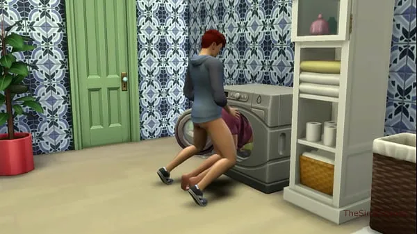 Fresh Sims 4, reale voiceover, cheating Step-mom stuck in washer while fucking step-son doggy fresh Movies