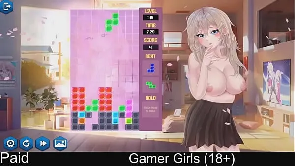 หนังสดGamer Girls (18 ) part4 (Steam game) tetrisสด