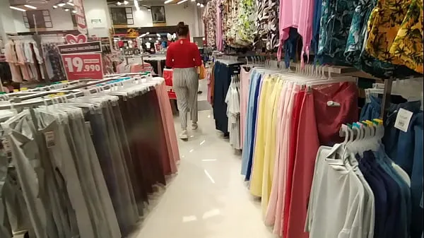 Fresh I chase an unknown woman in the clothing store and show her my cock in the fitting rooms fresh Movies