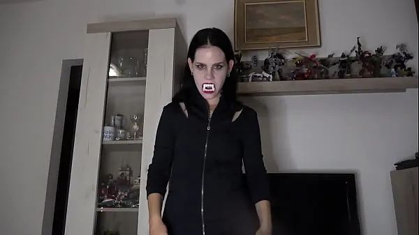 Halloween Horror Porn Movie - Vampire Anna and Oral Creampie Orgy with 3 Guys Filem baharu
