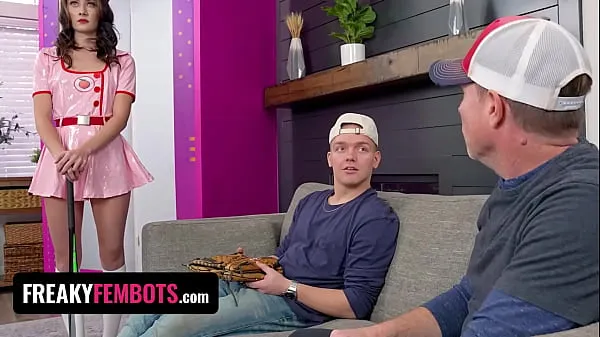 Färska Sex Robot Veronica Church Teaches Inexperienced Boy How To Make It To Third Base - Freaky Fembots färska filmer
