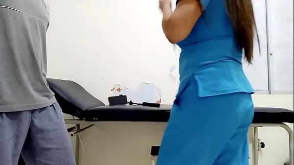 ताजा The sex therapy clinic is active!! The doctor falls in love with her patient and asks him for slow, slow sex in the doctor's office. Real porn in the hospital ताजा फिल्में