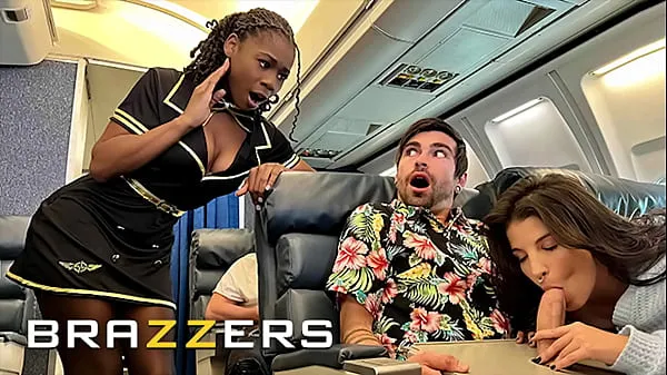 Fresh Lucky Gets Fucked With Flight Attendant Hazel Grace In Private When LaSirena69 Comes & Joins For A Hot 3some - BRAZZERS fresh Movies
