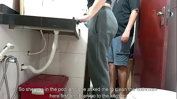 Fresh Maid is caught in the bathroom fresh Movies
