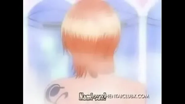 hentai anime Nami and Vivi Taking a Bath One Piece Filem baharu